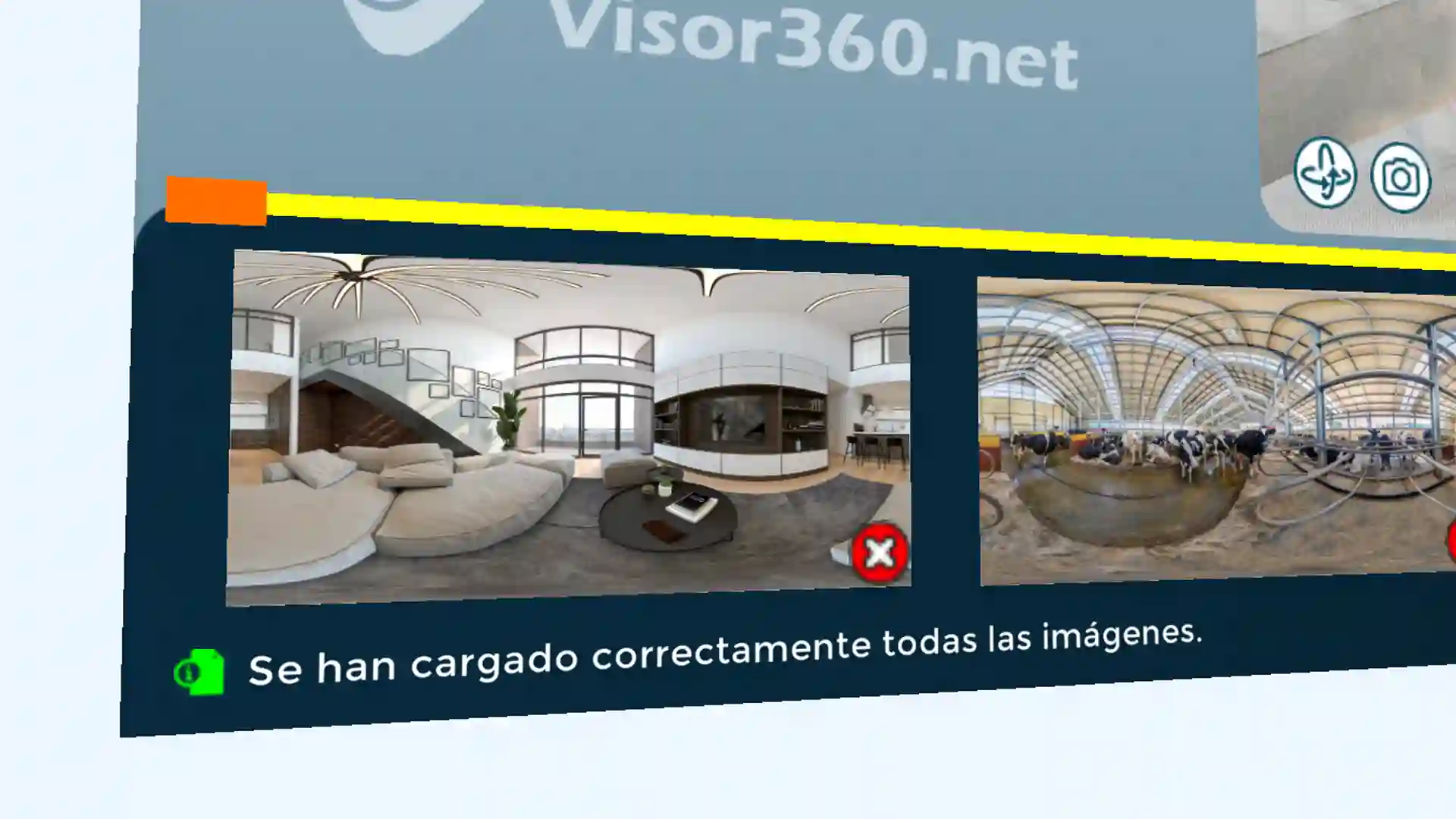 Consola de información - Comunicación entre Visor360 y tú